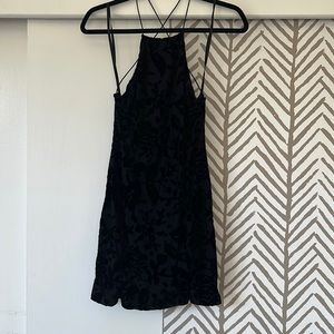 Sexy Mini Burnout Dress